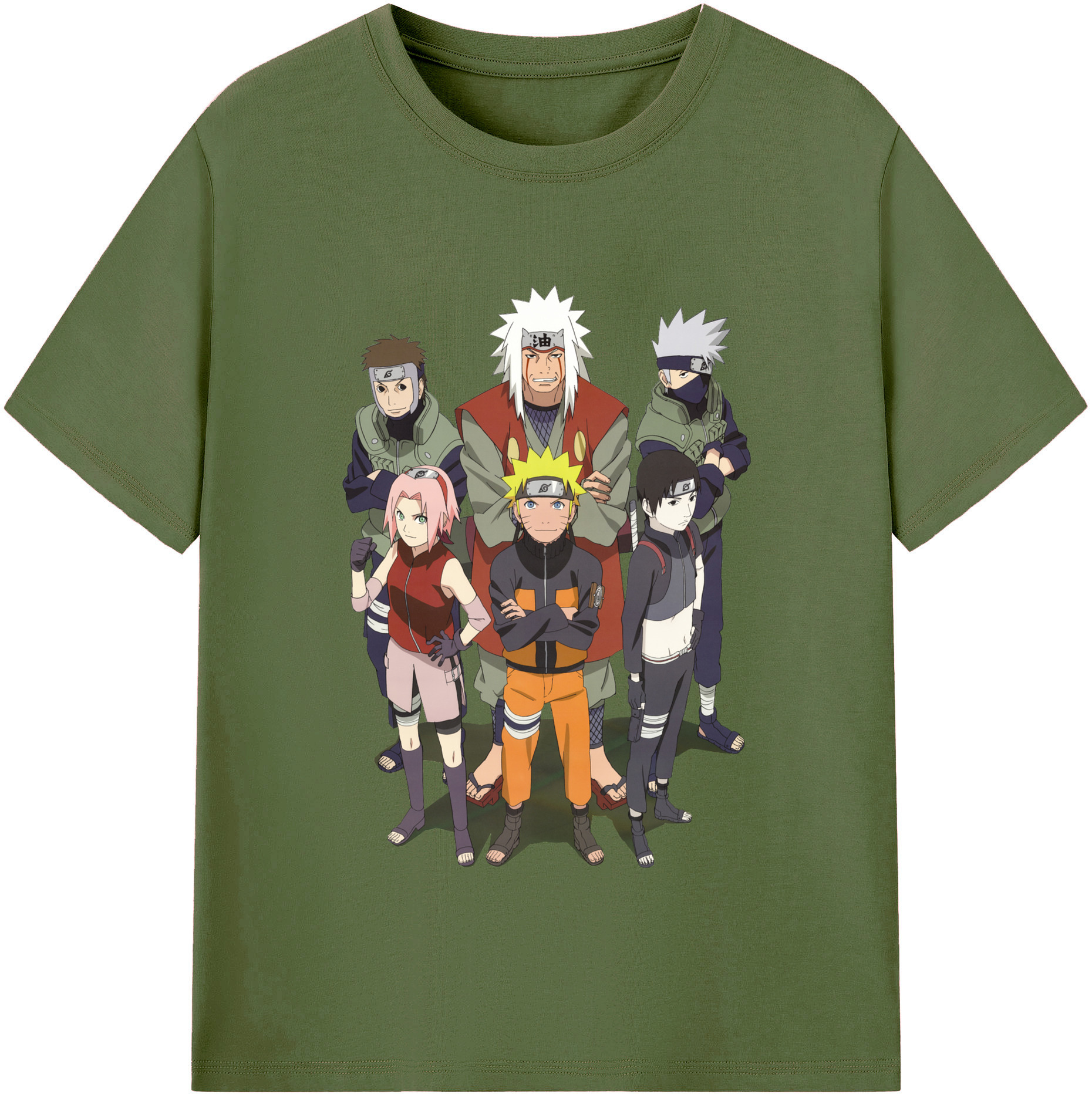 （画像用） NARUTO -ナルト- うずまき ナルト Uzumaki Naruto 綿100％半袖Tシャツ（フロントプリント）